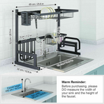 2-Tier Kitchen Dish Drainer Rack - RAPBLUE