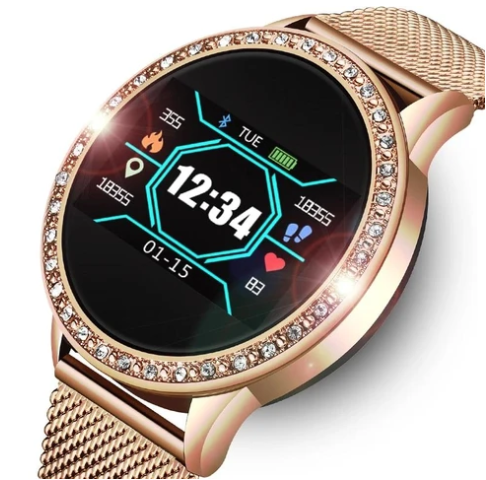 Luxury Women's Diamond Smart Watch - RAPBLUE