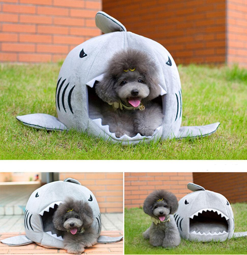 Shark Shaped Pet Sofa Bed - RAPBLUE