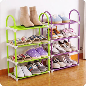 Multi-Layer Shoe Rack with Steel Pipes - RAPBLUE