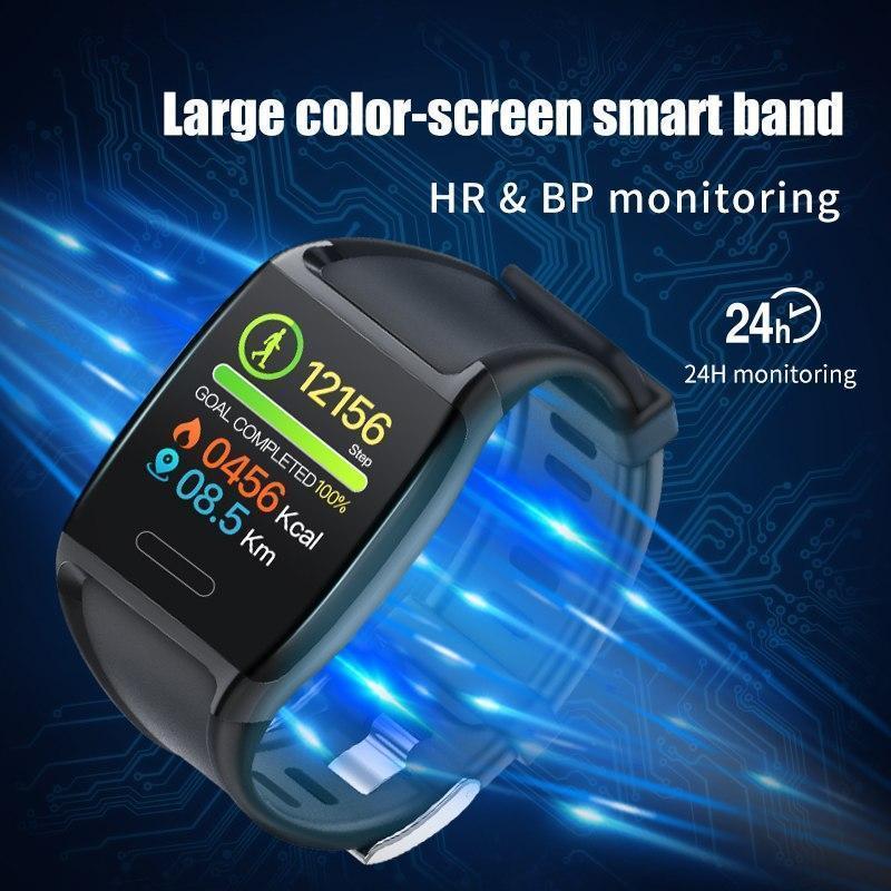 HD Screen Smartwatch Heart Rate Blood Pressure Oxygen Monitor Stopwatch Multi-Sport Smart Watch For Android iOS - RAPBLUE