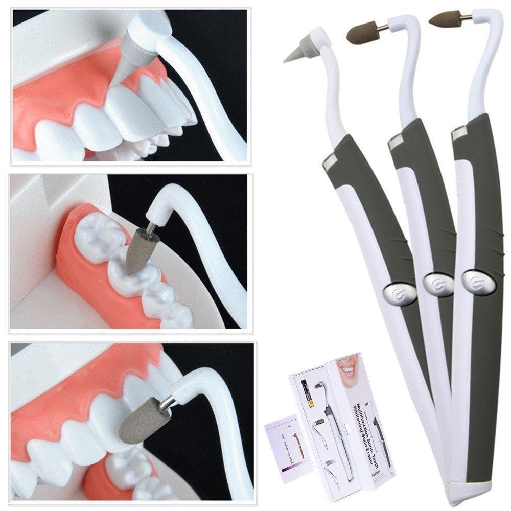 3 in 1 SONIC TOOTH STAIN ERASER WITH PLAQUE REMOVER - RAPBLUE