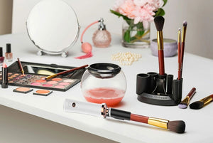 Spinning Makeup Brusher Cleaner - Spin Dryer Makeup Machine - Makeup Brushers Cleaner - RAPBLUE