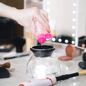Spinning Makeup Brusher Cleaner - Spin Dryer Makeup Machine - Makeup Brushers Cleaner - RAPBLUE