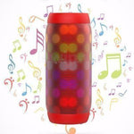 Colorful Waterproof LED Portable Bluetooth Speaker with Flashing Lights - RAPBLUE