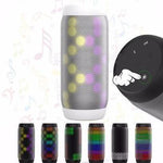 Colorful Waterproof LED Portable Bluetooth Speaker with Flashing Lights - RAPBLUE