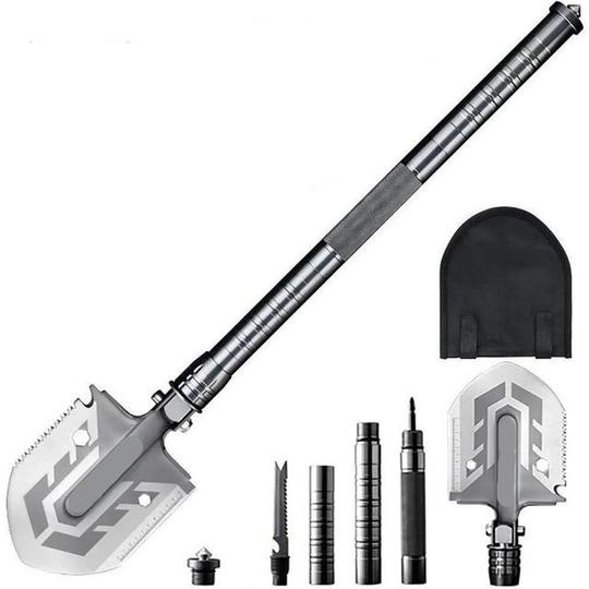 The Ultimate Survival Tactical Shovel 23-in-1 Multi-purpose Folding Shovel - RAPBLUE