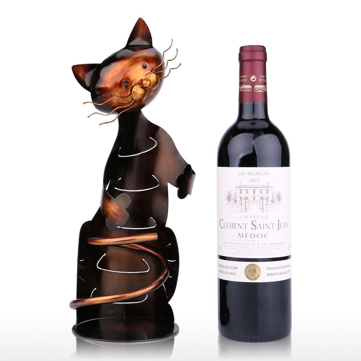 Cat Hugging Wine Bottle Holder - RAPBLUE