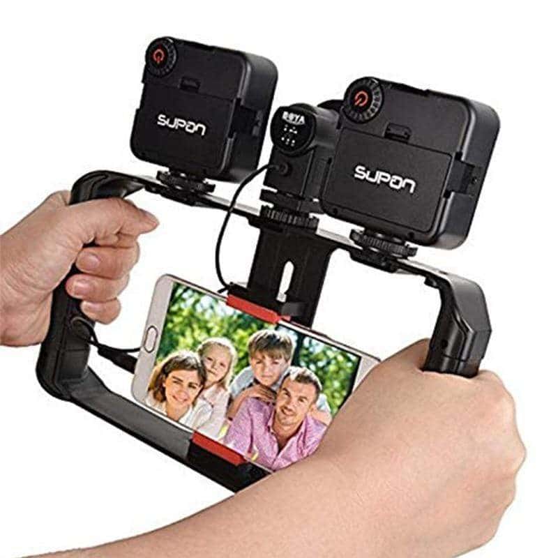 Smartphone Stabilizer Grip Rig - RAPBLUE