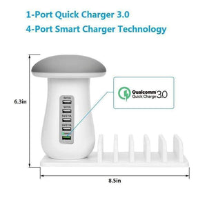 USB Multi Charging Lamp - RAPBLUE