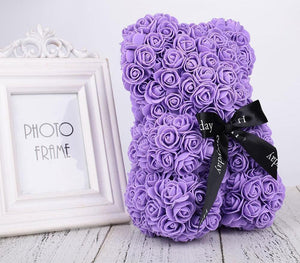 Limited Edition Rose Bear - RAPBLUE