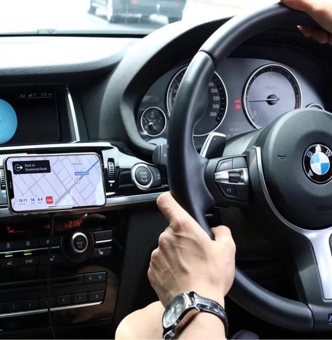 HOTSNAP™ Luxury Magnetic Wireless Car Charger - RAPBLUE