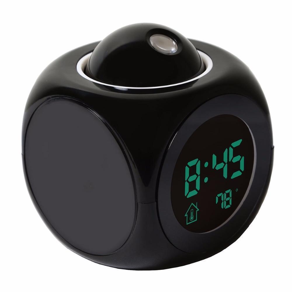 LCD Projection Alarm Clock - RAPBLUE