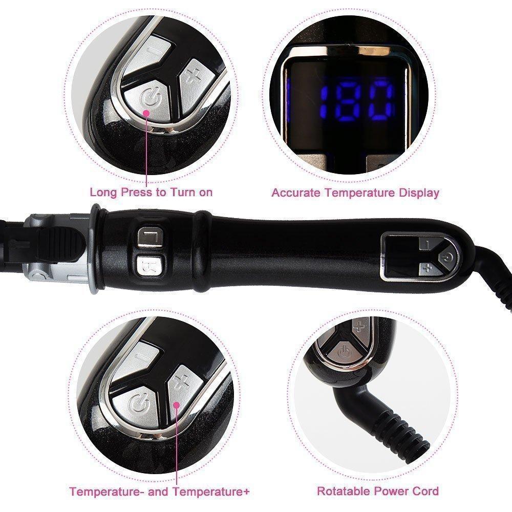 Professional Rotating Curling Iron - RAPBLUE