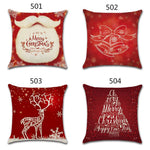 18" Festive Christmas Sofa Cushion Cover - RAPBLUE