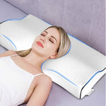 Cervical Pillow for Neck Pain and Headaches Shoulder Pain - RAPBLUE