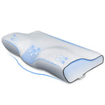 Cervical Pillow for Neck Pain and Headaches Shoulder Pain - RAPBLUE