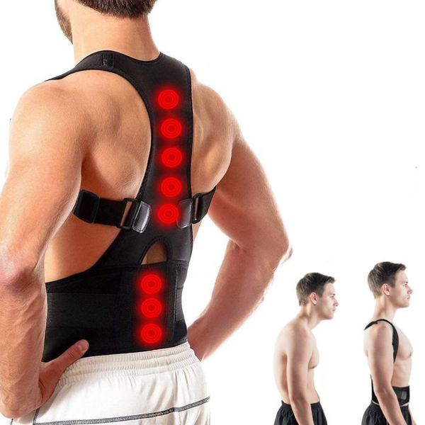 ComfortMax Magnetic Posture Corrector & Lumbar Support - RAPBLUE