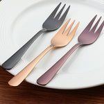 7 Pcs Colorful Fruit Dessert Fork Set - RAPBLUE