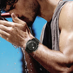 New Smartwatch Android Watch OLED Blood Oxygen Pressure Heart Rate IP68 Waterproof Long Standby Sports Smart Watch - RAPBLUE