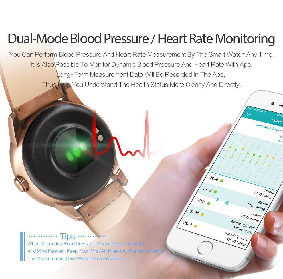 New Health Band Bluetooth Wristband with Blood Pressure Heart Rate Fitness Monitor Smart Watch Bracelet - RAPBLUE