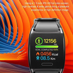 HD Screen Smartwatch Heart Rate Blood Pressure Oxygen Monitor Stopwatch Multi-Sport Smart Watch For Android iOS - RAPBLUE