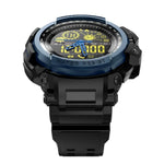 New Rugged Fitness Smartwatch Passometer Smart Clock Waterproof Watch Activities tracker for iPhone Android Phones - RAPBLUE