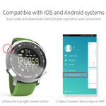 New IP67 Waterproof Smartwatch Support Call and SMS Alert & Sports Activities Tracker Wristwatch for IOS Android Phones - RAPBLUE