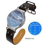 New Luxury 3G Android Smartwatch Phone with Quad Core 1.0GHz 8GB ROM GPS Heart Rate Pedometer - RAPBLUE