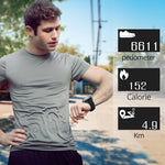 New Smartwatch Android Watch OLED Blood Oxygen Pressure Heart Rate IP68 Waterproof Long Standby Sports Smart Watch - RAPBLUE