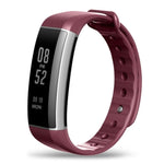 New Smart Wristband Pedometer Heart Rate Monitor Fitness Bracelet with IP67 Waterproof - RAPBLUE