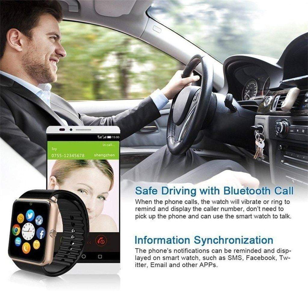 GT08 Multi Language Smart Watch - RAPBLUE