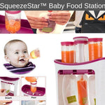 SqueezeStar™ Baby Food Squeeze Station - RAPBLUE