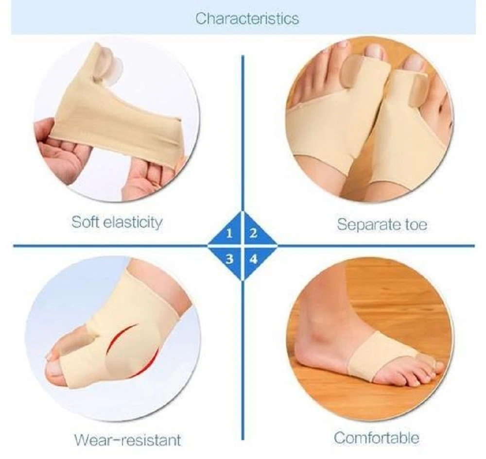 Big Bone Orthopedic Bunion Corrector Silicone Socks - RAPBLUE