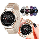 Ladies 3D Diamond Glass Smartwatch - RAPBLUE