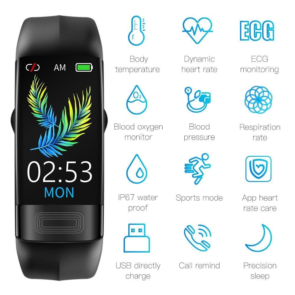 IP67 Smart Fitness Bracelet Watch - RAPBLUE