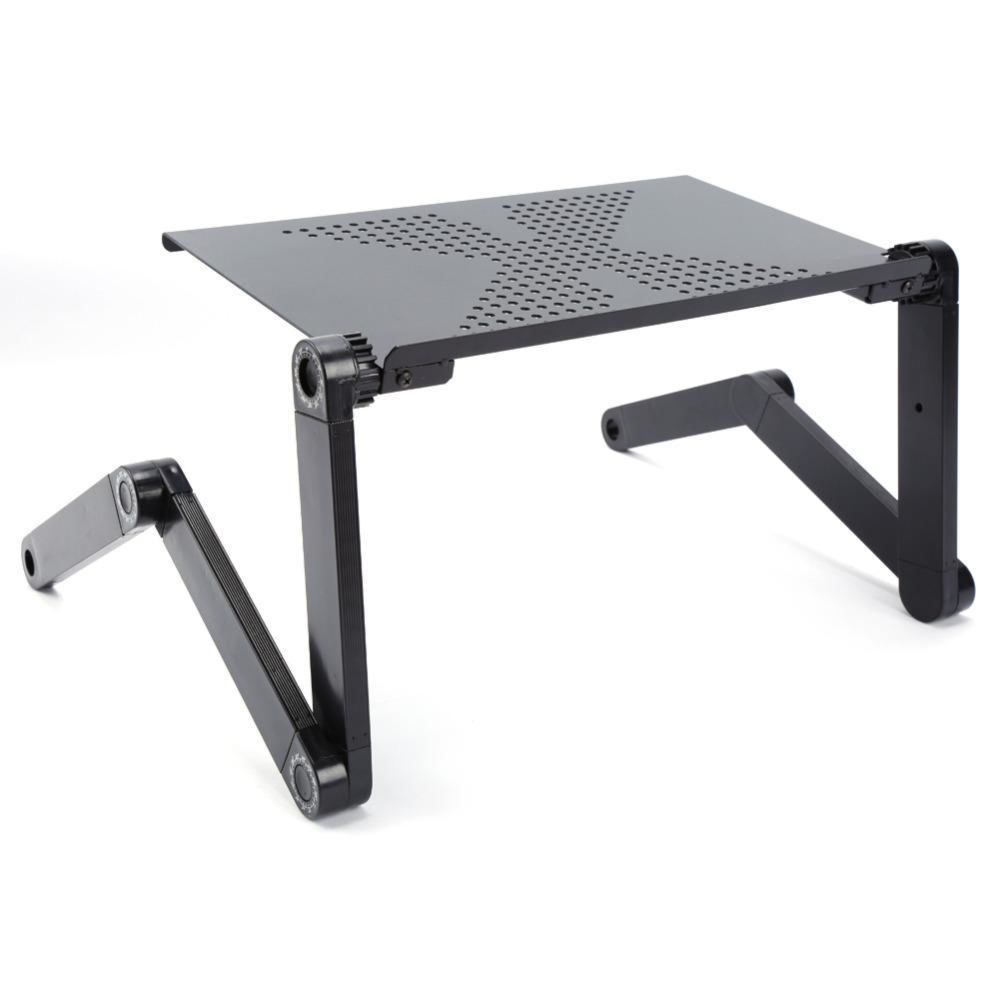 Aluminium Adjustable Laptop Stand for Bed or Desk (48x26cm/18.8x10") - RAPBLUE