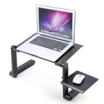 Aluminium Adjustable Laptop Stand for Bed or Desk (48x26cm/18.8x10") - RAPBLUE