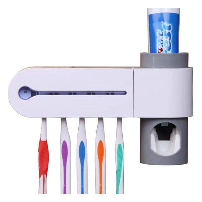 Anti-bacteria Ultraviolet Toothbrush and Toothpaste Dispenser - RAPBLUE