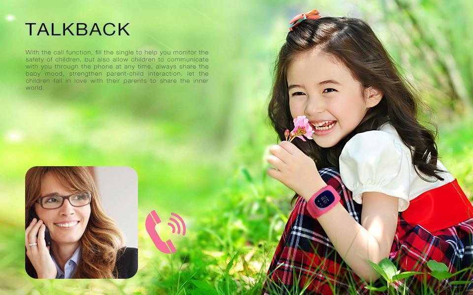 Smart GPS Kids Safe Watch & Activity Tracker - RAPBLUE