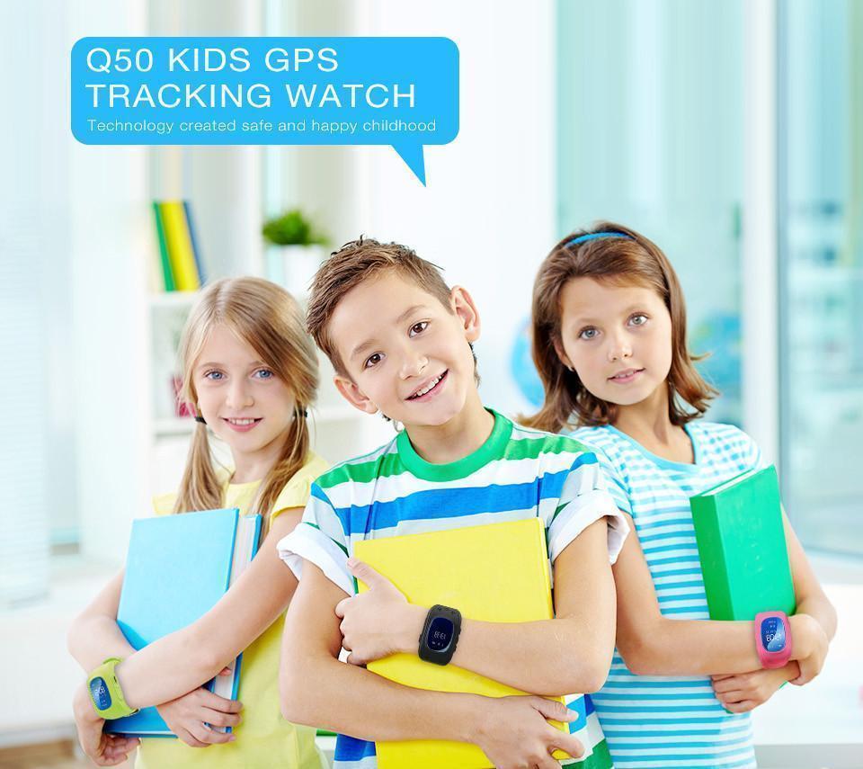 Smart GPS Kids Safe Watch & Activity Tracker - RAPBLUE