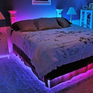 50ft Colour Changing LED Light Strip (Remote Included) - RAPBLUE