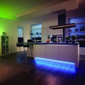 32ft Colour Changing LED Light Strip (Remote Included) - RAPBLUE