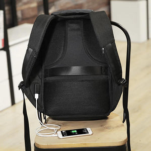 Mark Ryden Anti-Theft Backpack with USB Charging Port - RAPBLUE