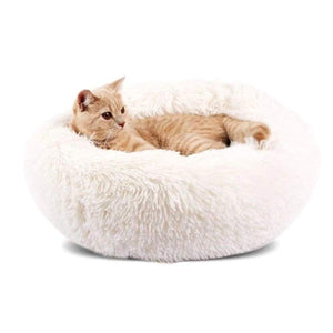 Round & Raised Cat Marshmallow Bed - RAPBLUE