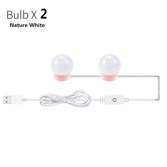 Makeup Vanity Mirror with Lights Hollywood Style Mirror Bulbs - RAPBLUE