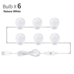 Makeup Vanity Mirror with Lights Hollywood Style Mirror Bulbs - RAPBLUE