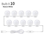 Makeup Vanity Mirror with Lights Hollywood Style Mirror Bulbs - RAPBLUE