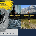 New Sport Bluetooth Smart Watch Heart Rate Monitor All-Day Activity Tracking Pedometer For iPhone Android - RAPBLUE