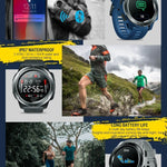 New Sport Bluetooth Smart Watch Heart Rate Monitor All-Day Activity Tracking Pedometer For iPhone Android - RAPBLUE